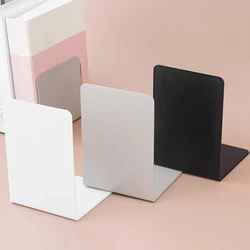 L-Shaped Desktop Bookends, durável Display Book Stand, suporte simples INS livro, Minimalismo Rack, suporte do organizador