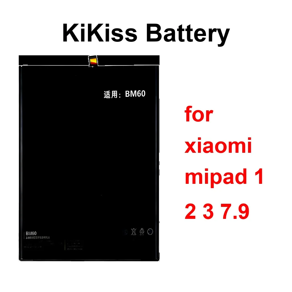 

Tablet Battery High-Efficiency BM60 BM62 BM61 6010-6520Mah For Xiaomi Mipad 1 2 3 7.9
