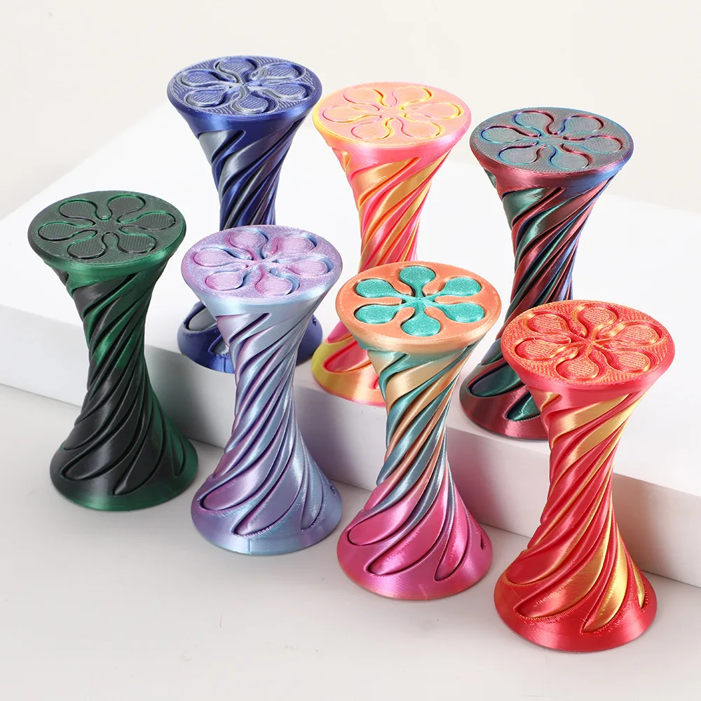 

Непосымый цилиндр с 3D-печатью, вращающийся, прозрачный, игрушки-непоседа, двухслойный спиральный конус, снятие стресса, СДВГ, вращающаяся игрушка с аутизмом