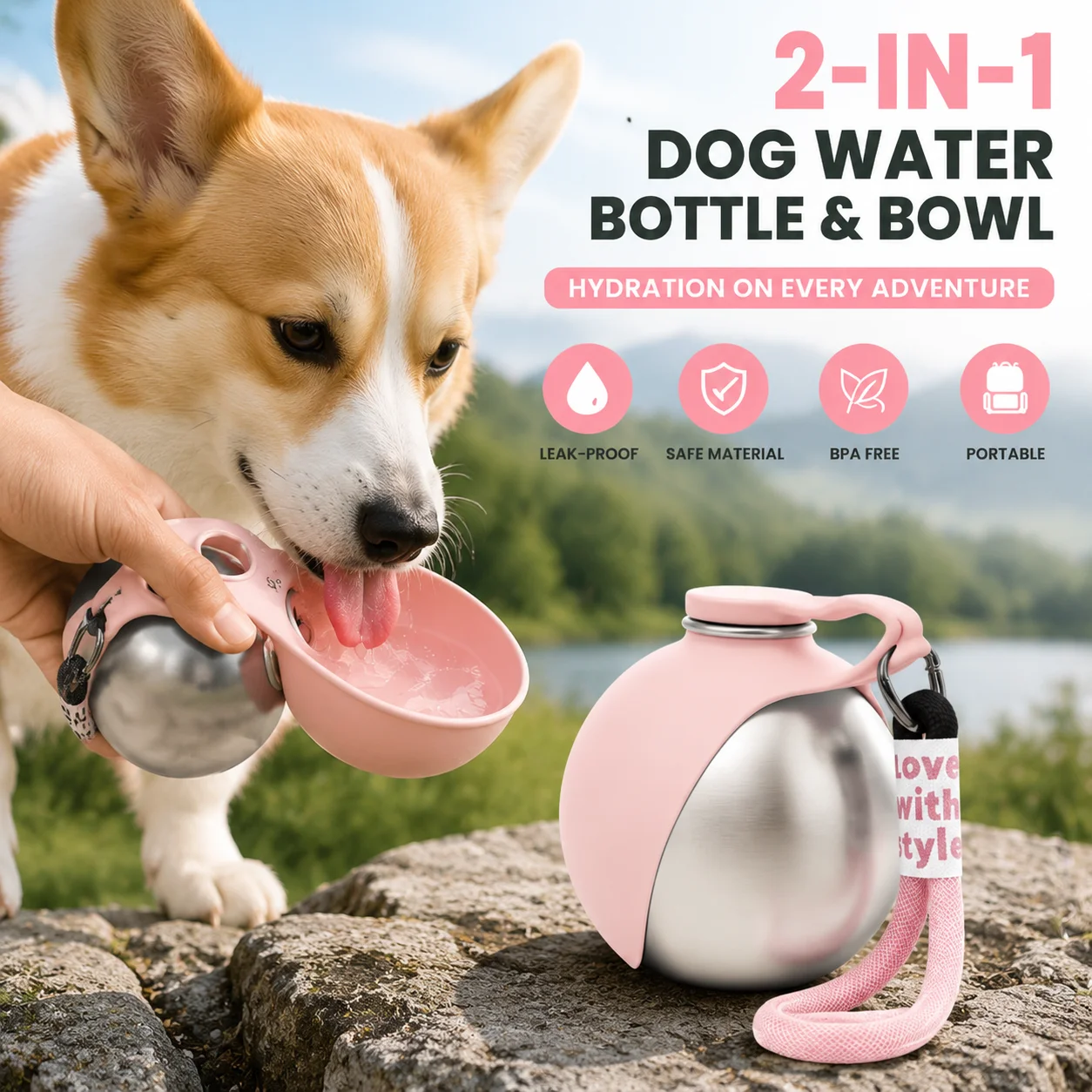 #44 Best Portable Dog Water Bottles to Buy In 2026