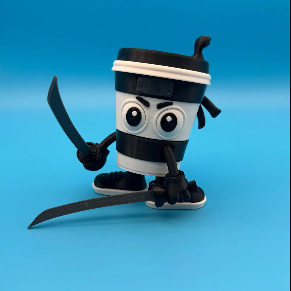 الإيطالية Brainrot عمل الشكل Tungsahur Tralalero الشكل ثلاثية الأبعاد مضحك سطح المكتب الديكور تمثال المنقولة مفصلية AI لعبة طفل #4