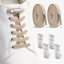Magnetic Lock Shoelaces without ties Flat Elastic Laces Sneakers Boots No Tie Shoelace Rubber Bands for Shoes Accessories