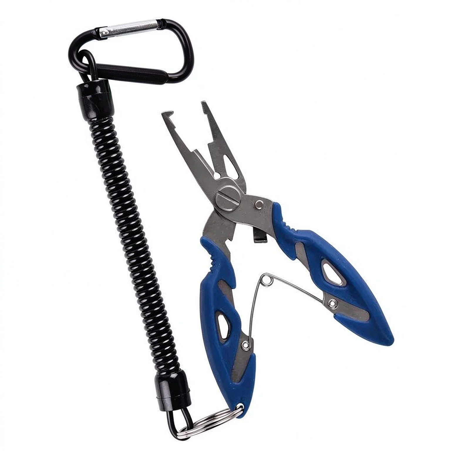 Fishing Pliers Grip Fishing Tackle Gear Hook Recover Cutter Line Split Ring Fishing Accessories Use Tongs Multifunction Scissors gallery 1