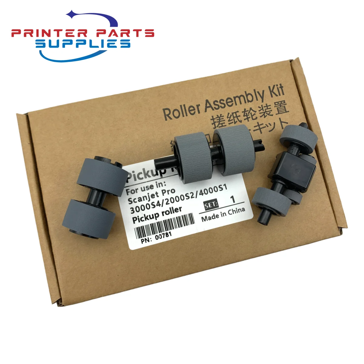 

1 комплект нового ролика подачи бумаги для HP Scanjet Pro 3000S4 2000S2 4000S1 4000S2