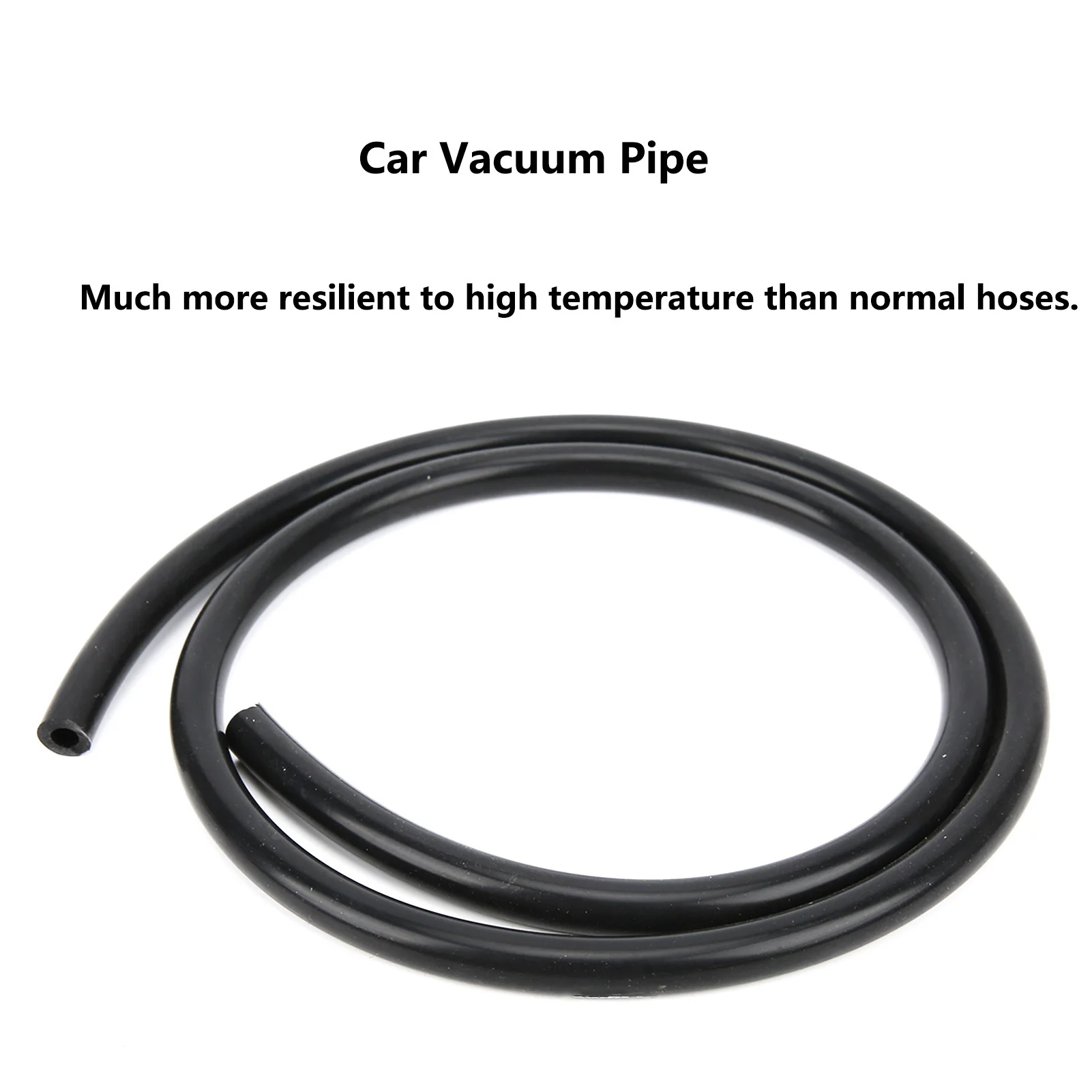 

12mm Vacuum Tube Car Vacuum Air Hose ID 6mm/0.24in OD 12mm/0.47in Universal Replacement Maintenance Silicone Air Hose