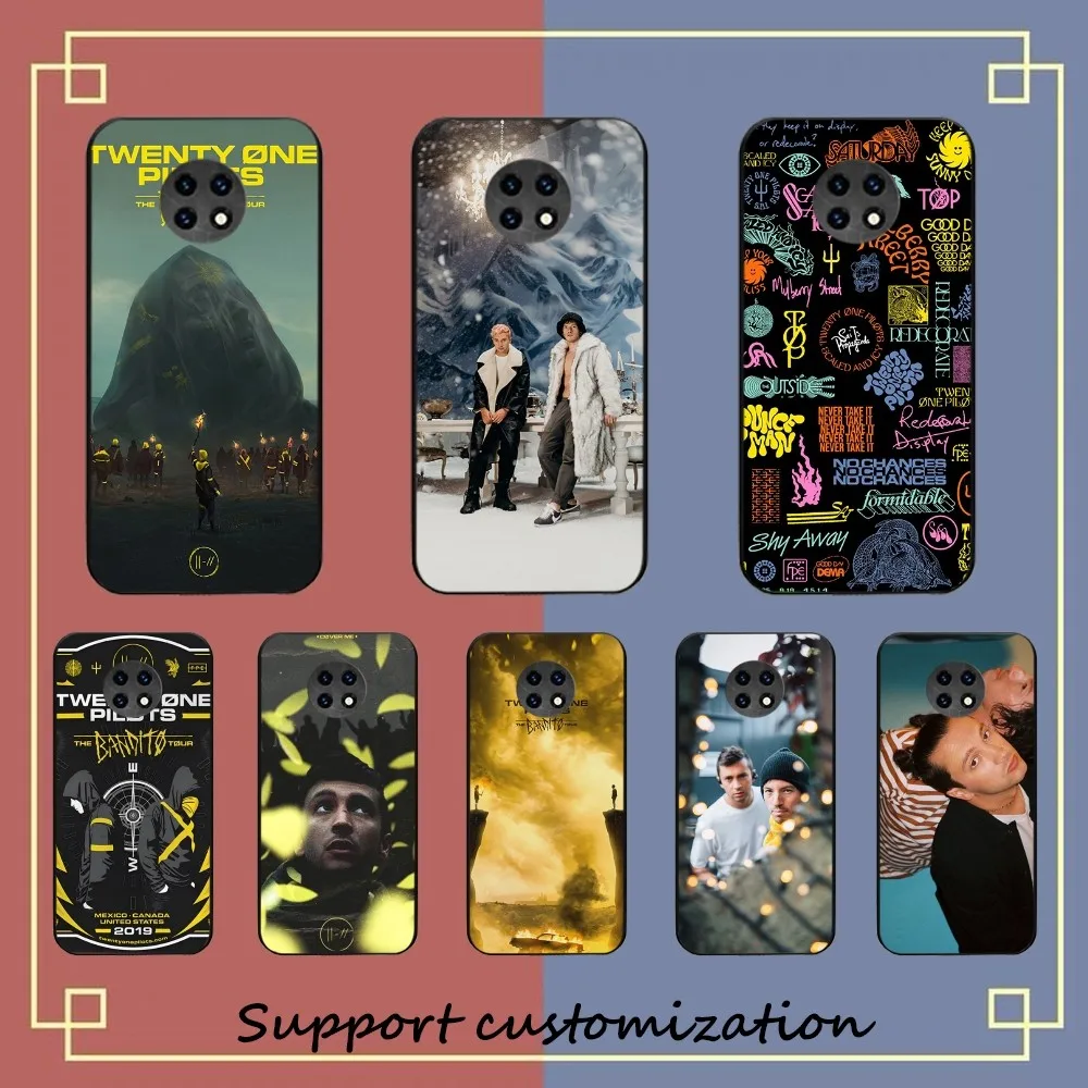 Band T-Twenty O-One P-Pilots Phone Case For Redmi 5 6 7 8 9 10 plus pro 6 7 8 9 A GO K20 K30 K40 pro plus F3 Fundas