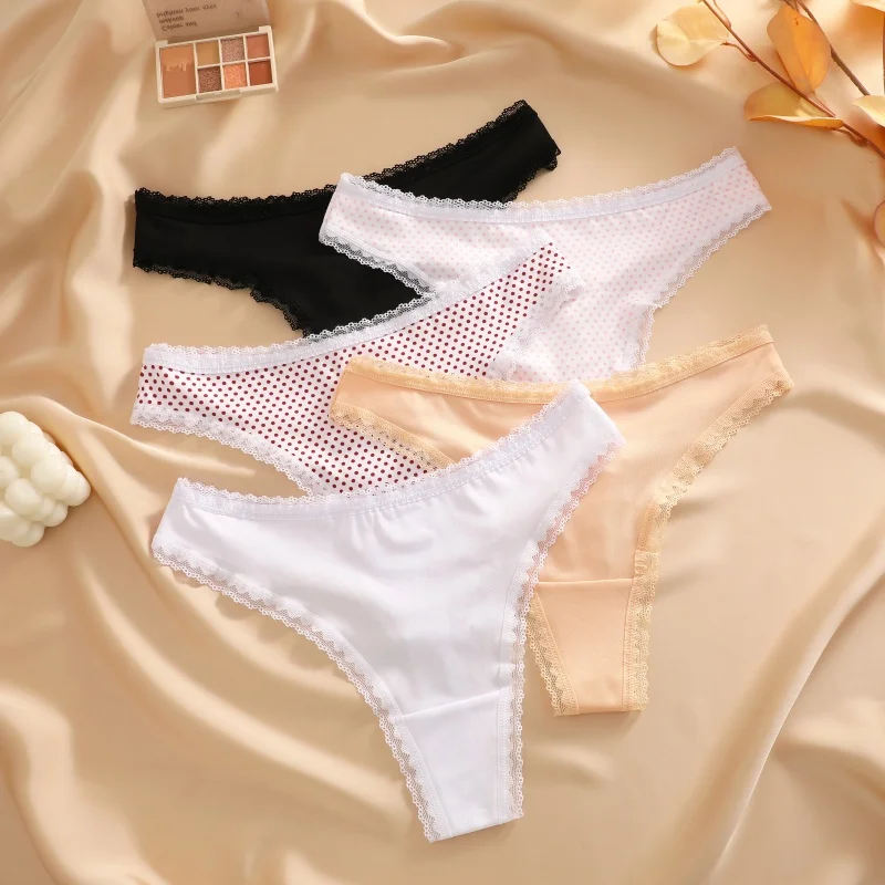 Tangas sexys sin costuras para mujer, bragas de cintura baja, ropa interior piezas, calzoncillos de Color sólido, ropa interior cómoda, 3 XS-XL