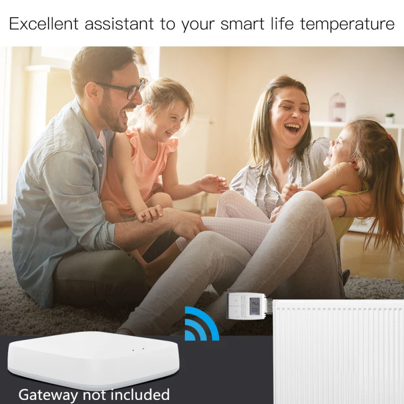 

Tuya 3.0 Mini Smart Radiator Valve Temperature Controller Remote Support Actuator Programmable Thermostat Heater Radiator