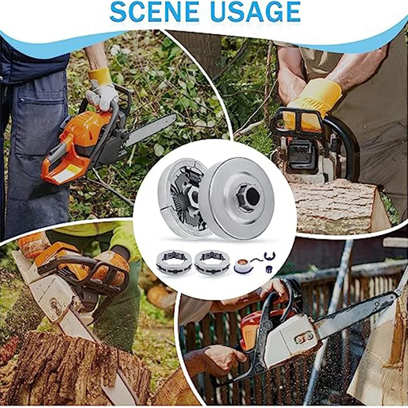 A76I 전기 톱 액세서리 Stihl MS361 MS440 461 460 044 046 용 클러치 스프로킷 패시브 디스크