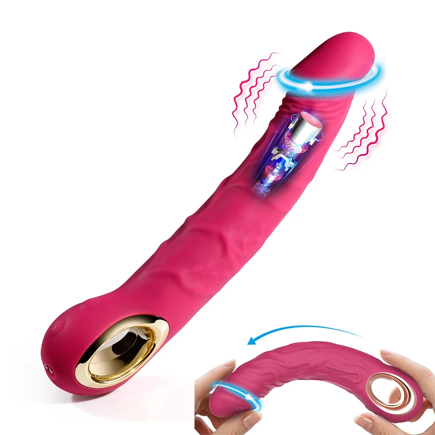 Powerful Dildo Vibrator Penis for Women Clit Clitoris Stimulator G Spot Vagina Massager Vibrating Female Sex Toys Adult Supplies