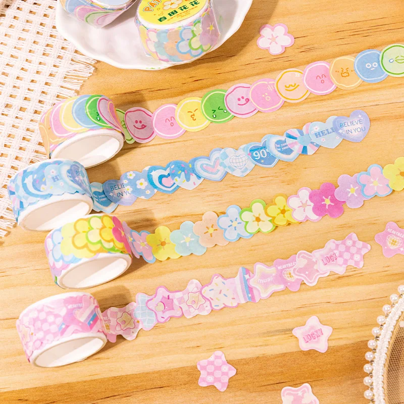 

12PCS/LOT A versatile little thing series cute lovely decorative paper masking washi tapes