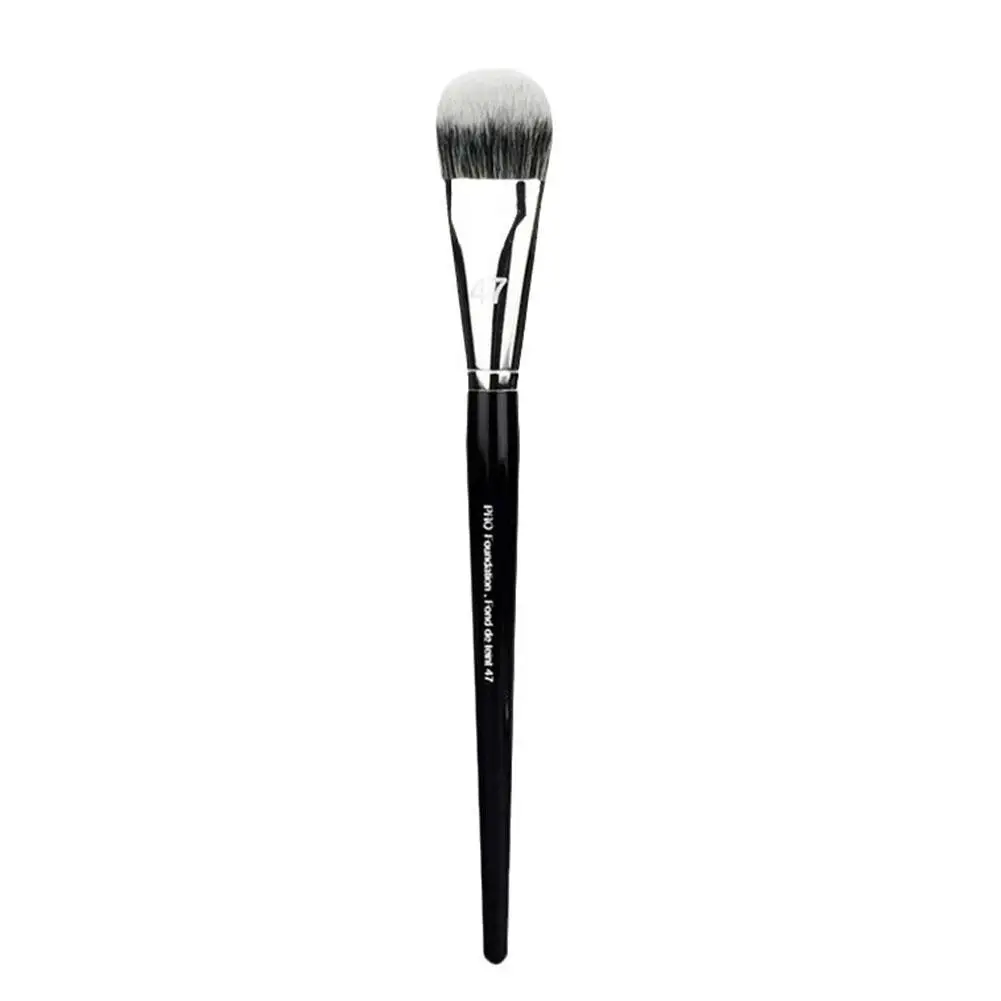 Pinceau de maquillage professionnel pour fond de teint, brosse synthétique exquise BB, crème cosmétique, contour des cheveux, outils liquides, T0U2, #47