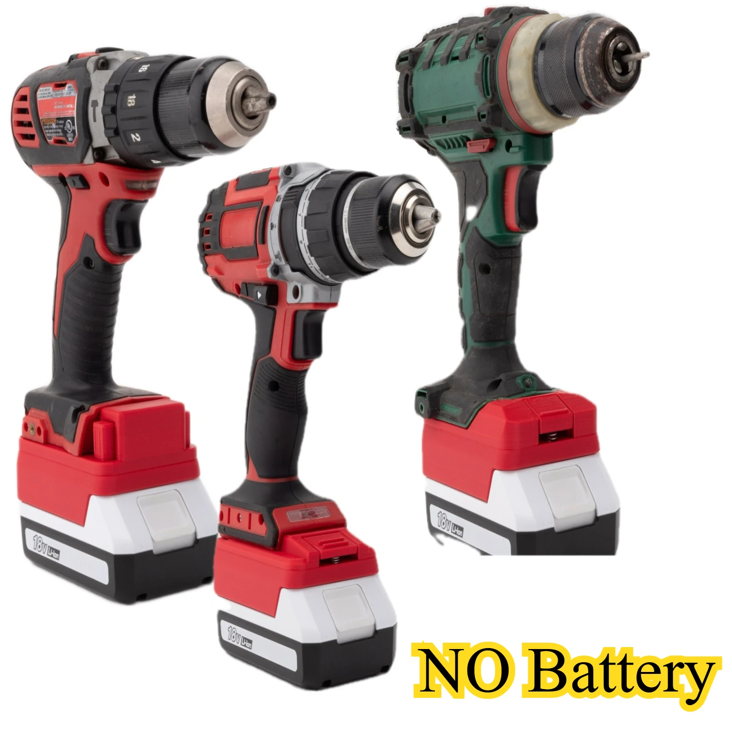 

Для Makita 18 В G Series литий-ионный аккумулятор, преобразователь в Milwaukee/OZITO/Lidl Parkside 18 В, электроинструмент, беспроводной преобразователь электрической дрели