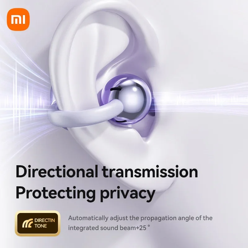 XIAOMI Mijia Draadloze oortelefoon Open oor M91 Oorclip ENC-headset Bluetooth 5.4 HD Call Touch Control-hoofdtelefoon voor Android iOS