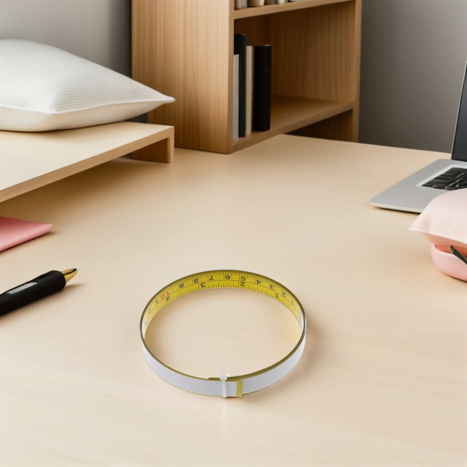 

4Pcs Self-Adhesive Steel Tape Measure 1m Double Scales Strong Adhesion Portable for Various Uses Sticky Tape Measure