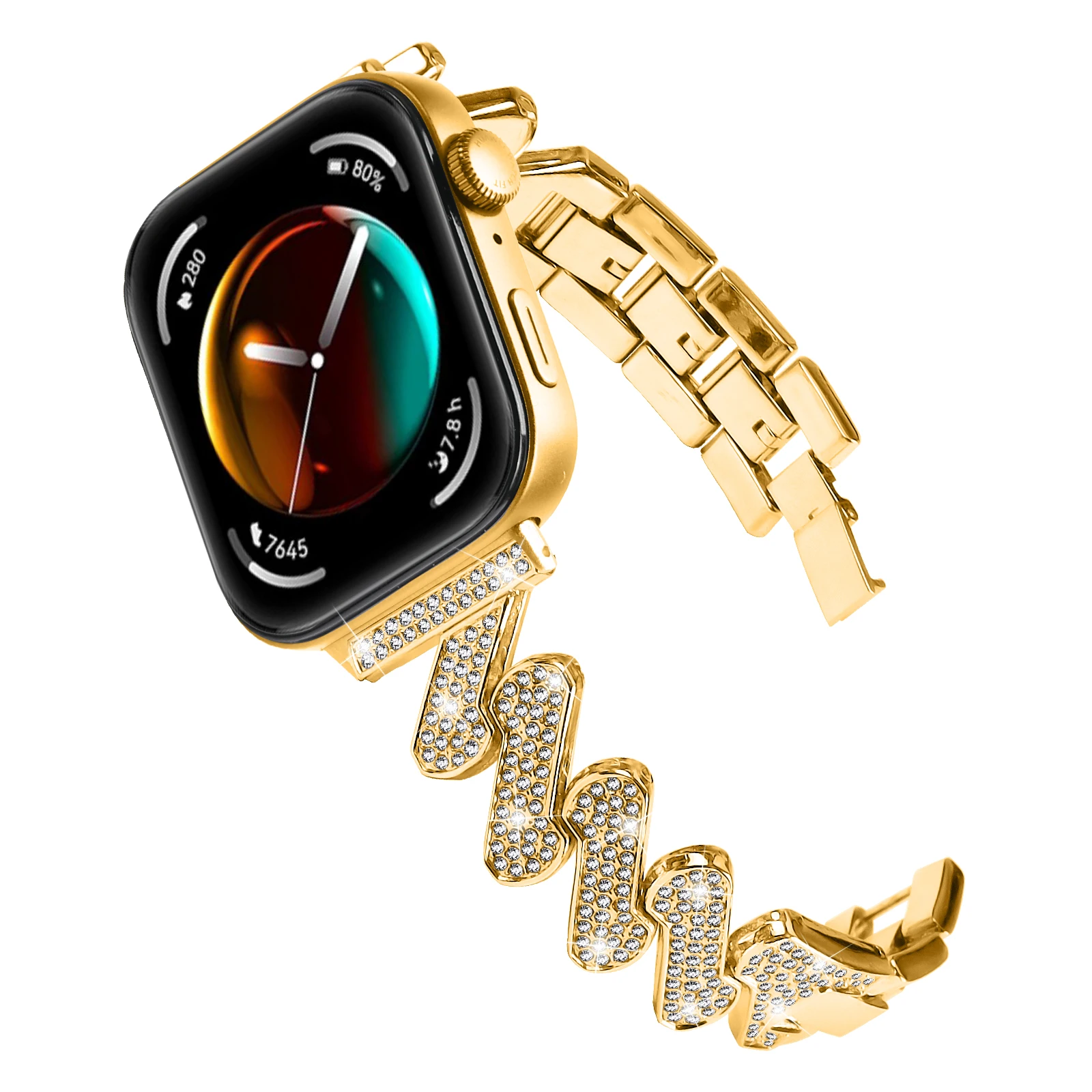 Ремешок для часов с бриллиантами для часов Huawei Watch Fit 3, аксессуары для умных часов huawei watch fit 3, металлический браслет для Huawei Watch fit 4/4Pro