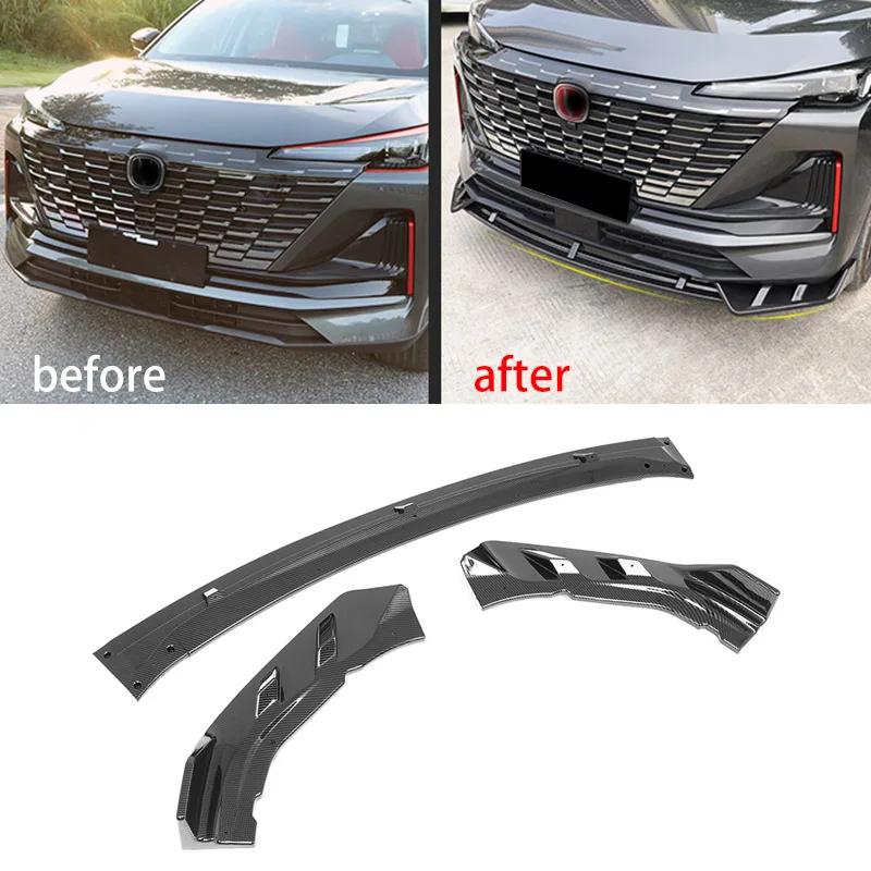 for Changan CS55 PLUS 2023 Bumper Front Shovel Front Encirclement Guard Bar Wrap Angle Cs55plus 2024