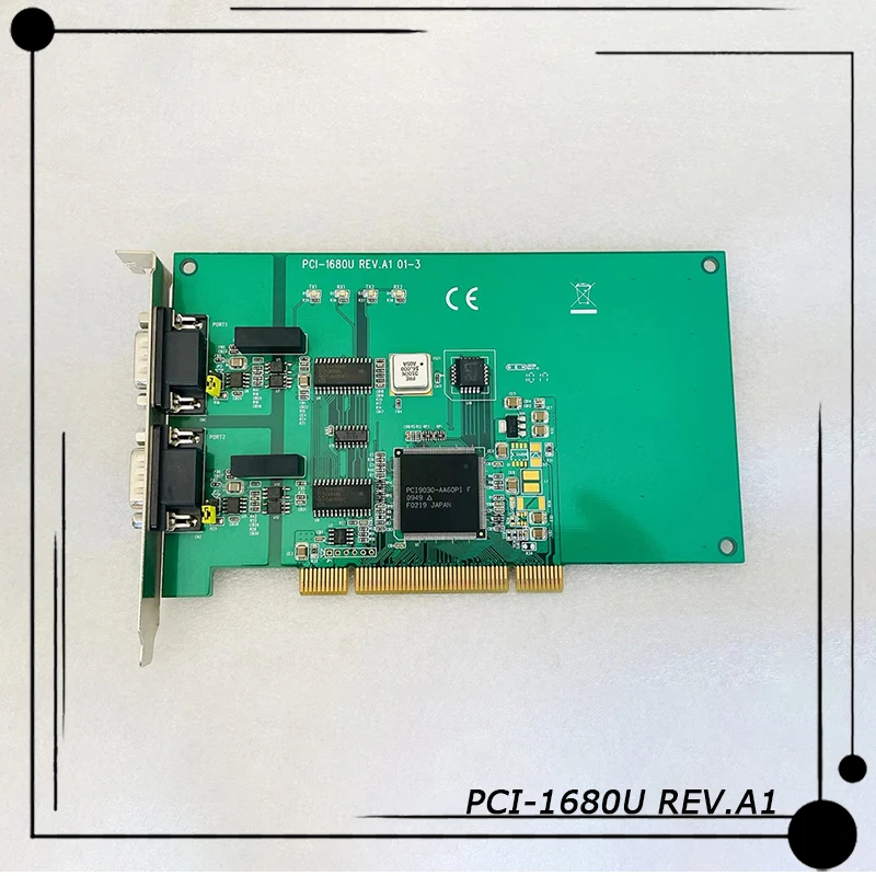 

PCI-1680U REV.A1 For Advantech Dual-port CAN Universal PCI Bus Communication Card With Isolation Protection