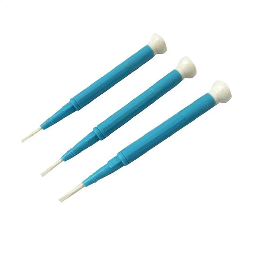 Screw Driver Screwdriver CD-15/20/25 Flat Point Non-inductive 113mm/4.45in 3-piece Set Adjustment Batch Ceramic