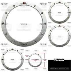 38MM high-quality Aluminum Convex bead flat bezel inlay Fit for Sekio007 SKX009 men's mechanical watch