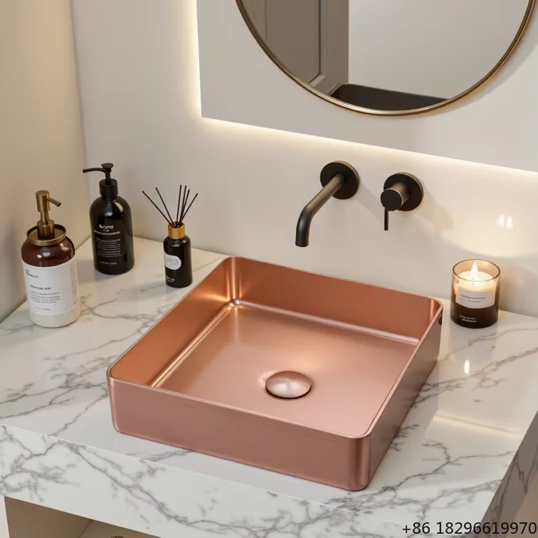 

Modern Design High Quality Stainless Steel Kitchen Sink Square Art Basin Ware for Home and Hotel Easy Clean Feature-Wholesale