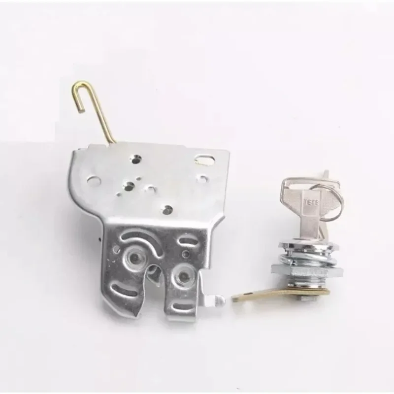 1Set Excavator Hood Lock Back Cover Lock Assembly For Kobelco SK65/75-8