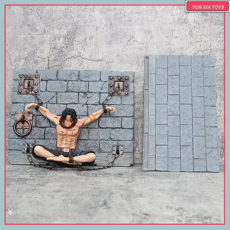 

Цельный Ace Imprisoned In Prison, аниме, экшн-фигурка, модель, статуя, коллекция для мальчиков, украшение для рабочего стола, орнамент, игрушки, подарки
