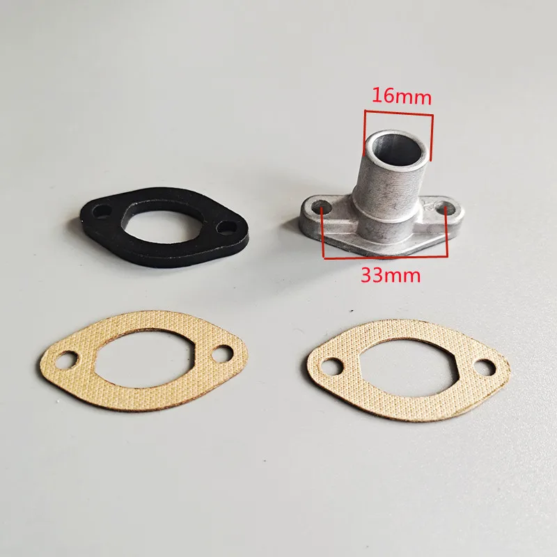 Carburetor Connector Insulation pads Gasket 16MM 19MM FOR China PZ11J 1E40F 1E45F 1E43F 1E46F 3WF18 Sprayer Replacement Parts