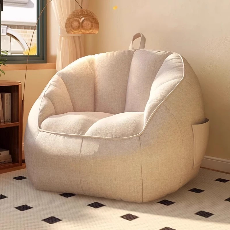 소파 푸프 빈백 소파 포함 대형 나로즈닉 아파트용 1인용 빈백 소파 빈 형태 가구 파티오 가구