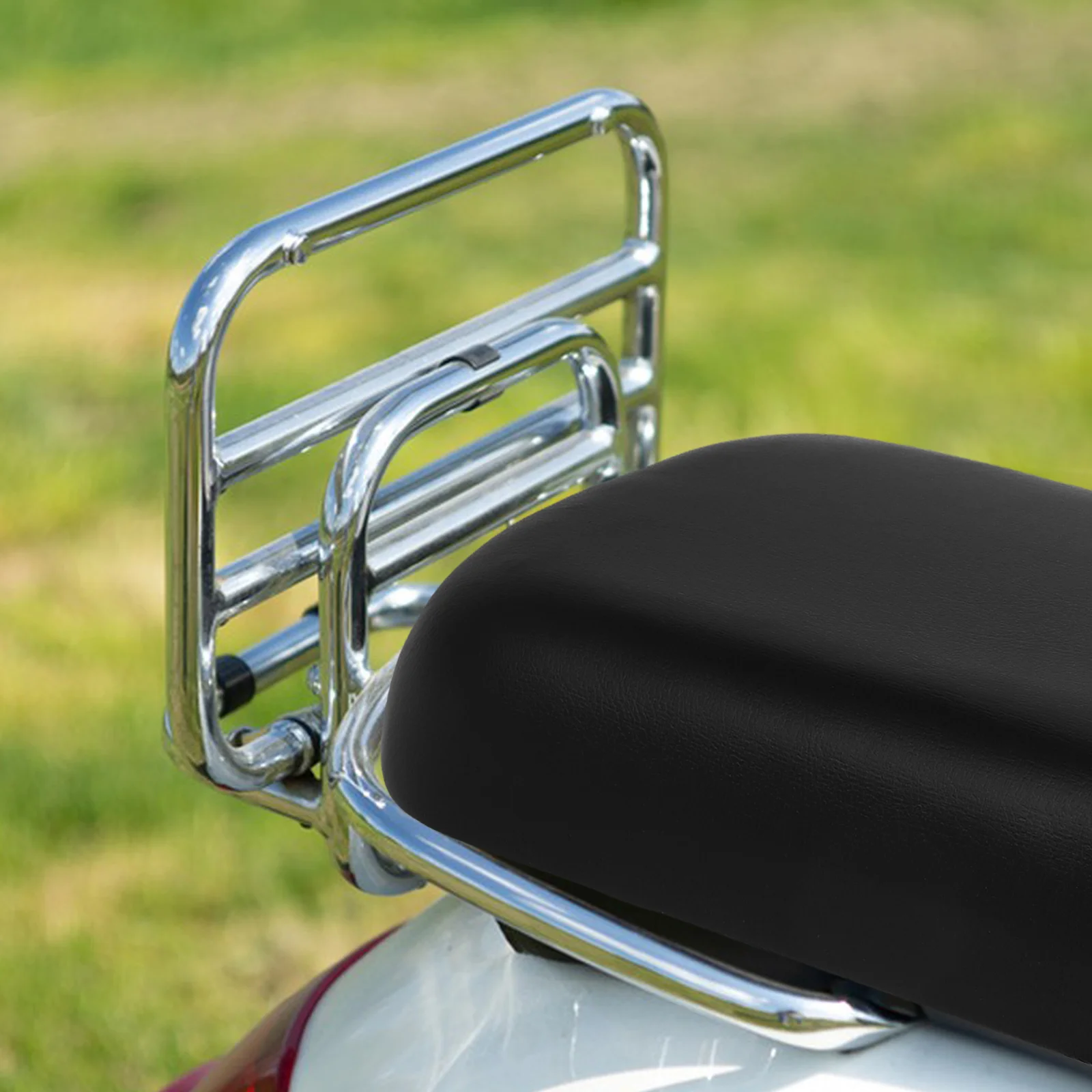 

Electric Bike Rear Rack Seat Cushion Durable Plastic Iron Universal Fit For Adult Thickened High Elasticity Comfortable