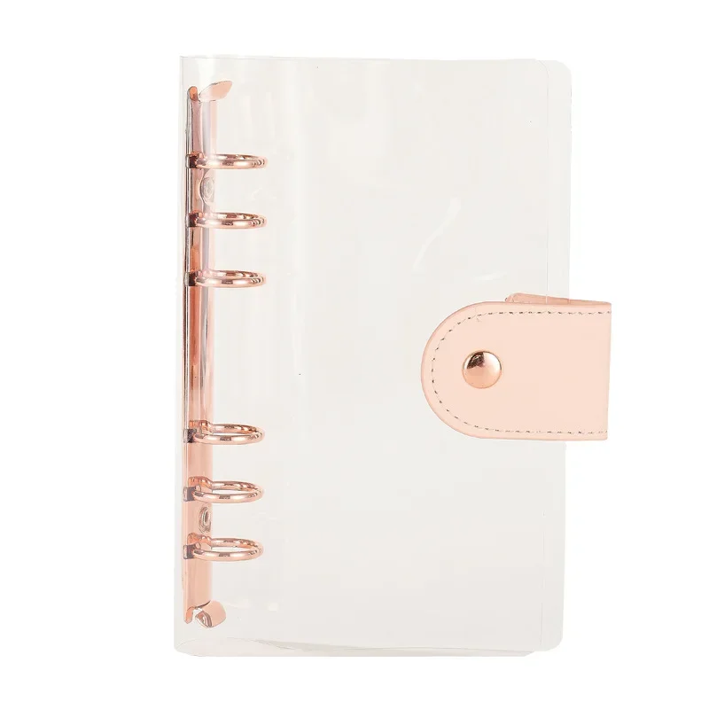 A6 Rose Gold Loose Leaft Binder Only Cover Notebook Cover Diary Agenda Planner Paper Cover School Stationery