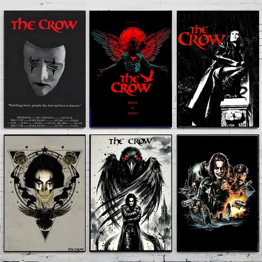 Crow Gothic Superhero Dark Film C-The Crow Poster Premium Decor Art & Gift for Household Lounge Home Ornaments