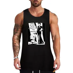 Yes, Mistress Femdom BDSM Quote Tank Top sleeveless Sports shirt man gym t shirt men