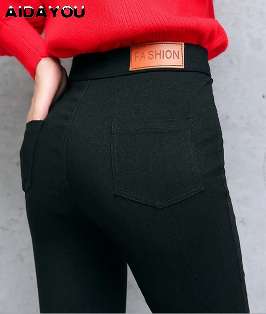 Damskie elastyczne spodnie skinny dla niskich i drobnych kobiet, wsuwane, codzienne, wygodne, modelujące brzuch, rozmiary 3XS, XXS, 2XL, 3XL, plus size, czarne elastyczne spodnie.