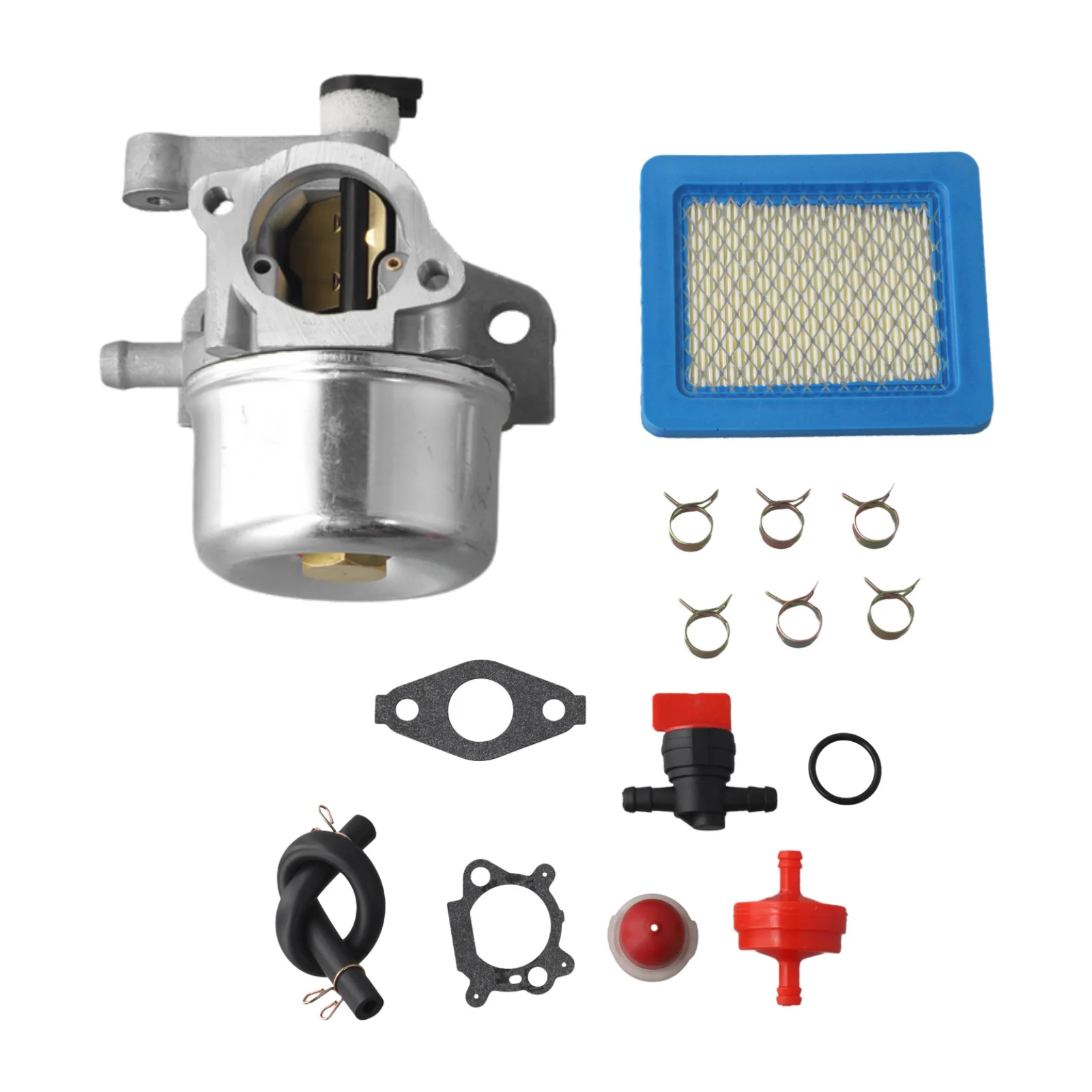 Engine Replacement Kit Carburettor Replacement Air Filter Included Clamps Included Fuel Filter Included For TORO Lawnmowers