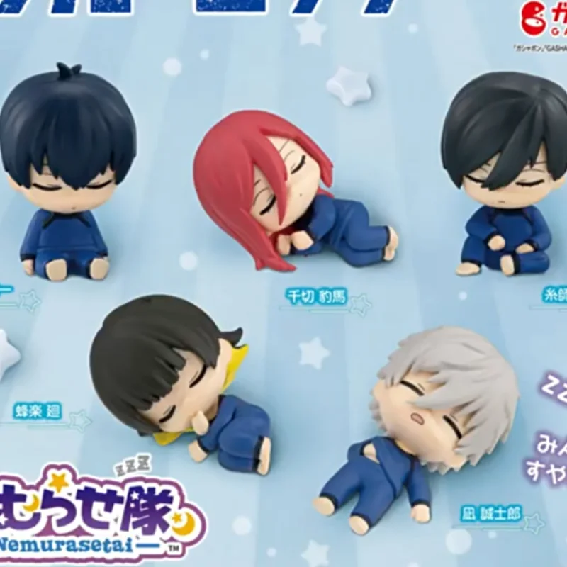 

Подлинная в наличии Bandai Gashapon Blue Lock Sleep Team Series слепая сумка мини-милая кукла украшение для рабочего стола подарок на день рождения