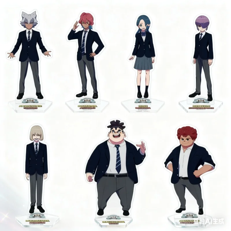 Cosplay HOT Game INAZUMA ELEVEN 11 Acrylic Stand Doll Anime Haizaki Ryouhei Hamana Akiumi Figure Model Accessories Firend Gift