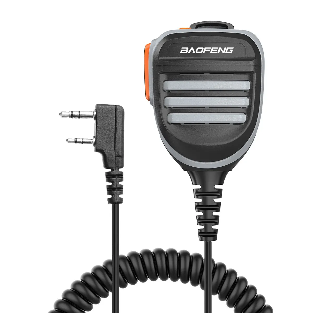 Micrófono externo Baofeng UV-K5 para walkie talkie portátil