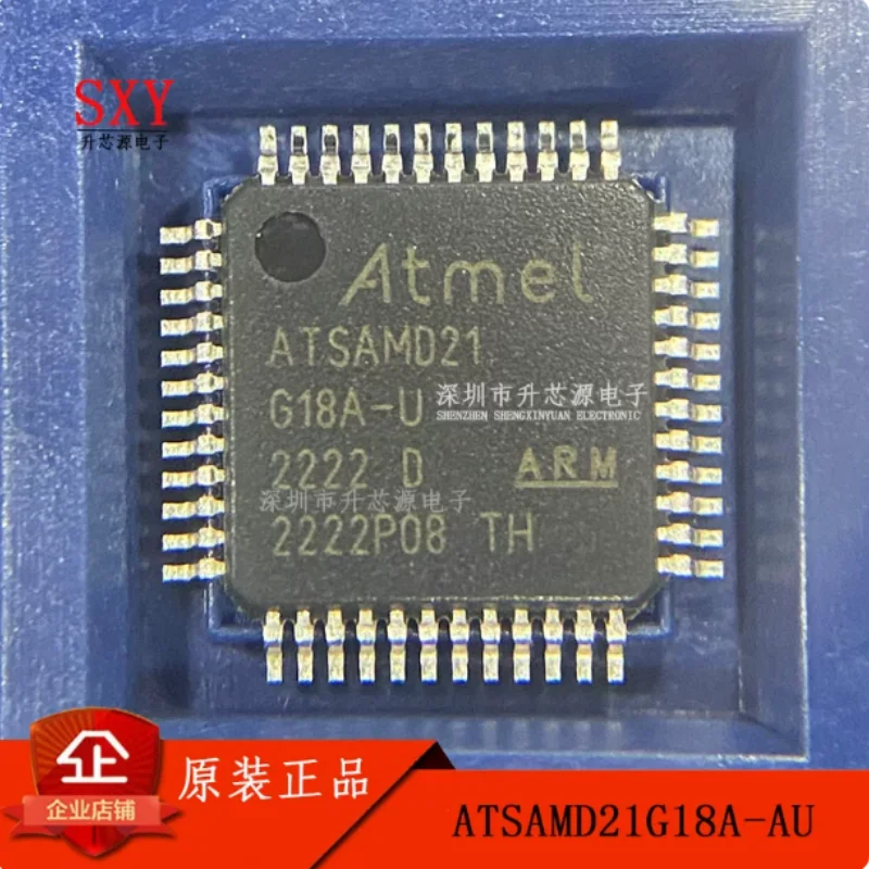 Original ATSAMD21G18A-AU TQFP48 silk screen ATSAMD21G18A-U ARM microcontroller MCU