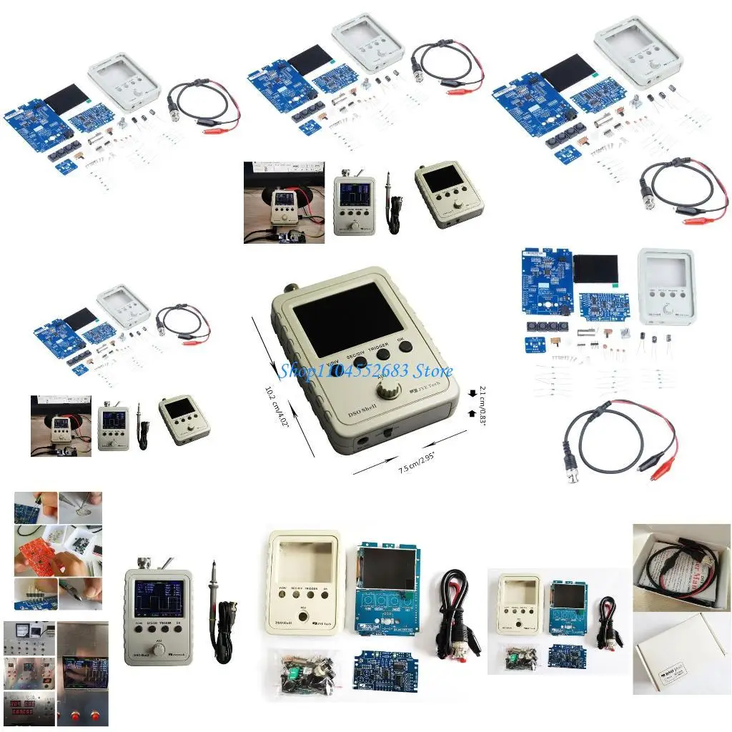 d'oscilloscope numérique améliorés Y6GD DSO150 d'oscilloscope numérique bricolage