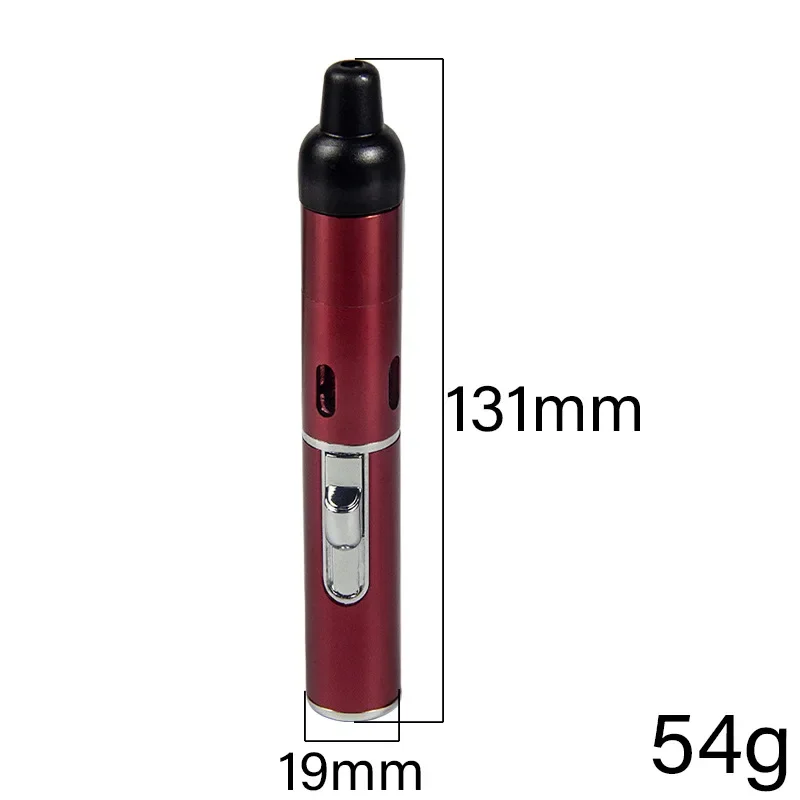 Hot Selling Aromatherapy Lighter Portable Mini Metal Tube Built-in Detachable Refillable Butane Torch Handheld Lighter