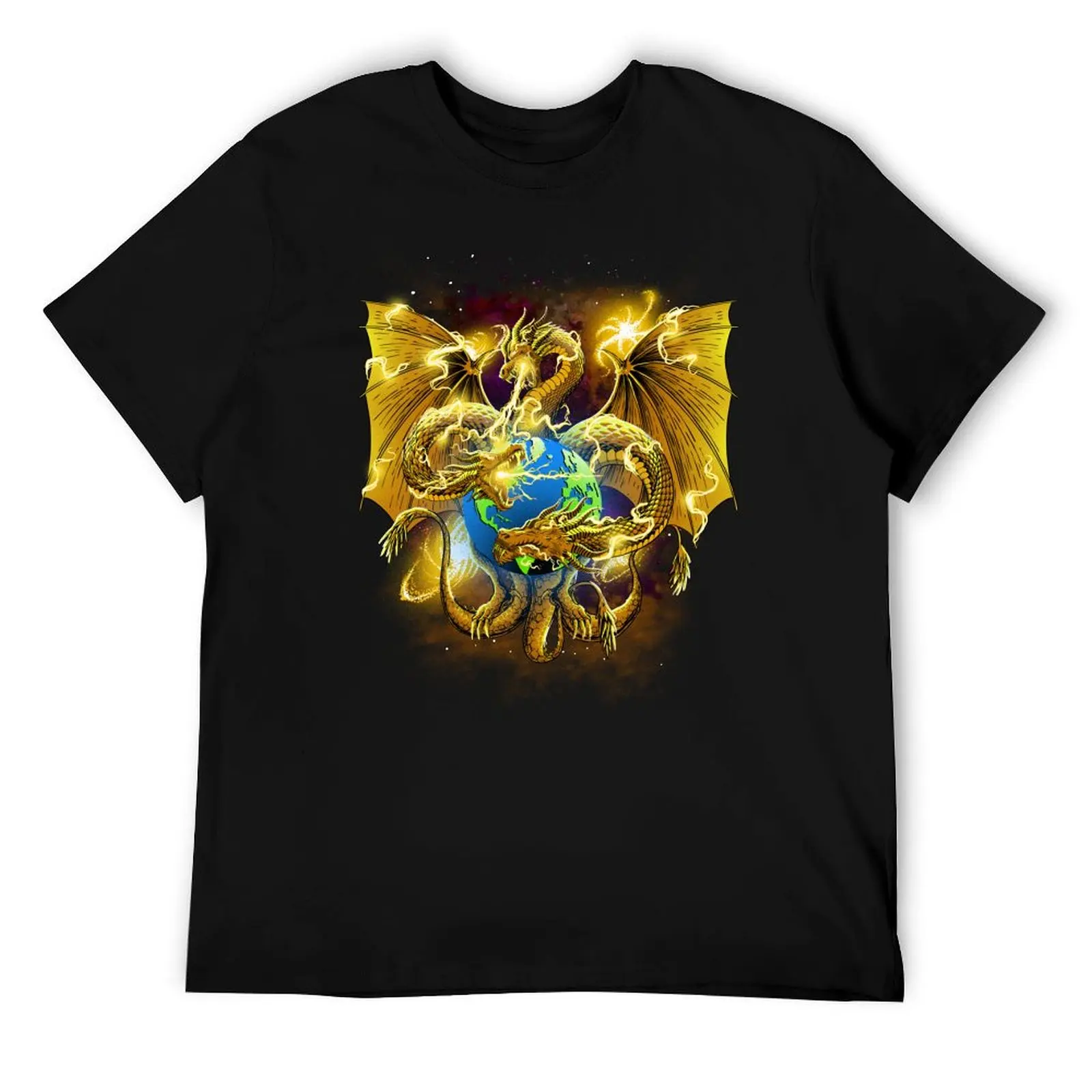 

king ghidorah T-Shirt t shirts designer man t shirts high quality luxury brand t shirts for man pack cotton T-Shirt