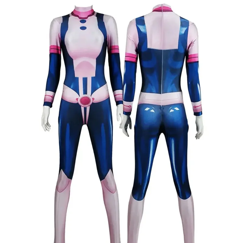 Boku No Hero Academia MT 레이디 미나 아시도 미드나잇 올 마이트 네지레 하도 프로피 우라라카 코스프레 의상 My Hero Academy Sui #   1