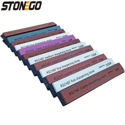 STONEGO affilacoltelli professionale-pietra per affilare fissa per utensili da cucina-soluzione di affilatura efficiente