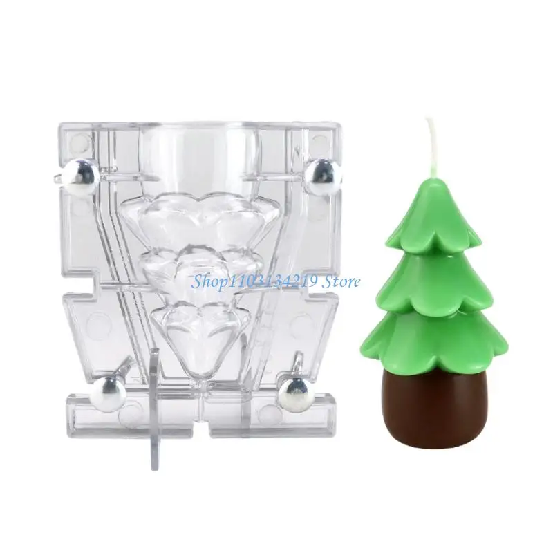 

N5KC Festival Christmas Tree Baking Mould PC for Craft Decorations