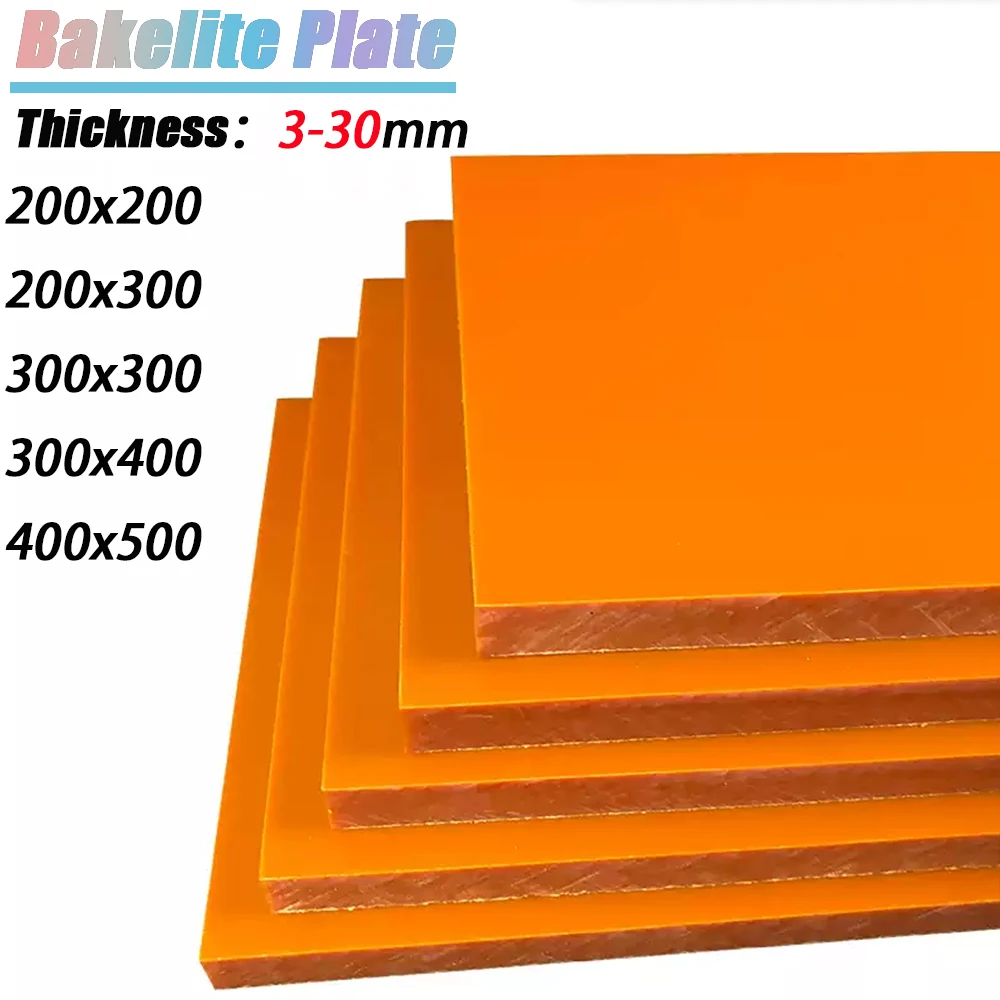 1pcs-thickness-3-30mm-orange-red-electrical-bakelite-plate-insulated-board-insulation-phenolic-resin-sheet-temperature-resistant