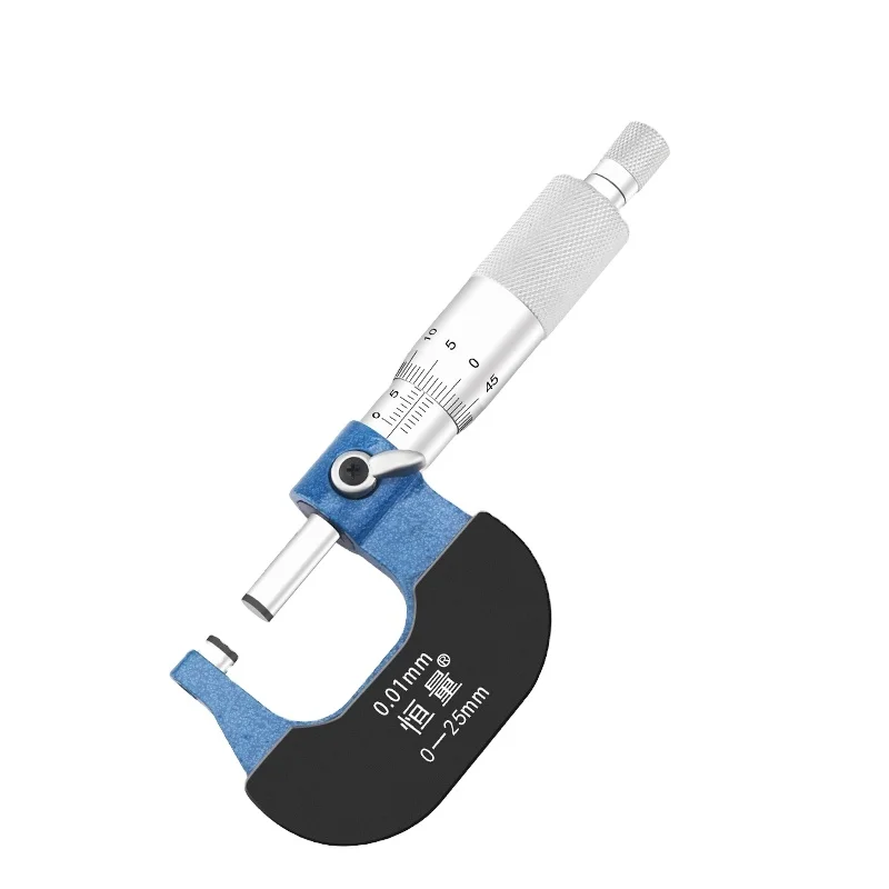

Suitable forHengliang 0-25mm 0.01mm Measure High-precision Stainless Steel Micron Spiral Micrometers Mechanical Outer Diameter M