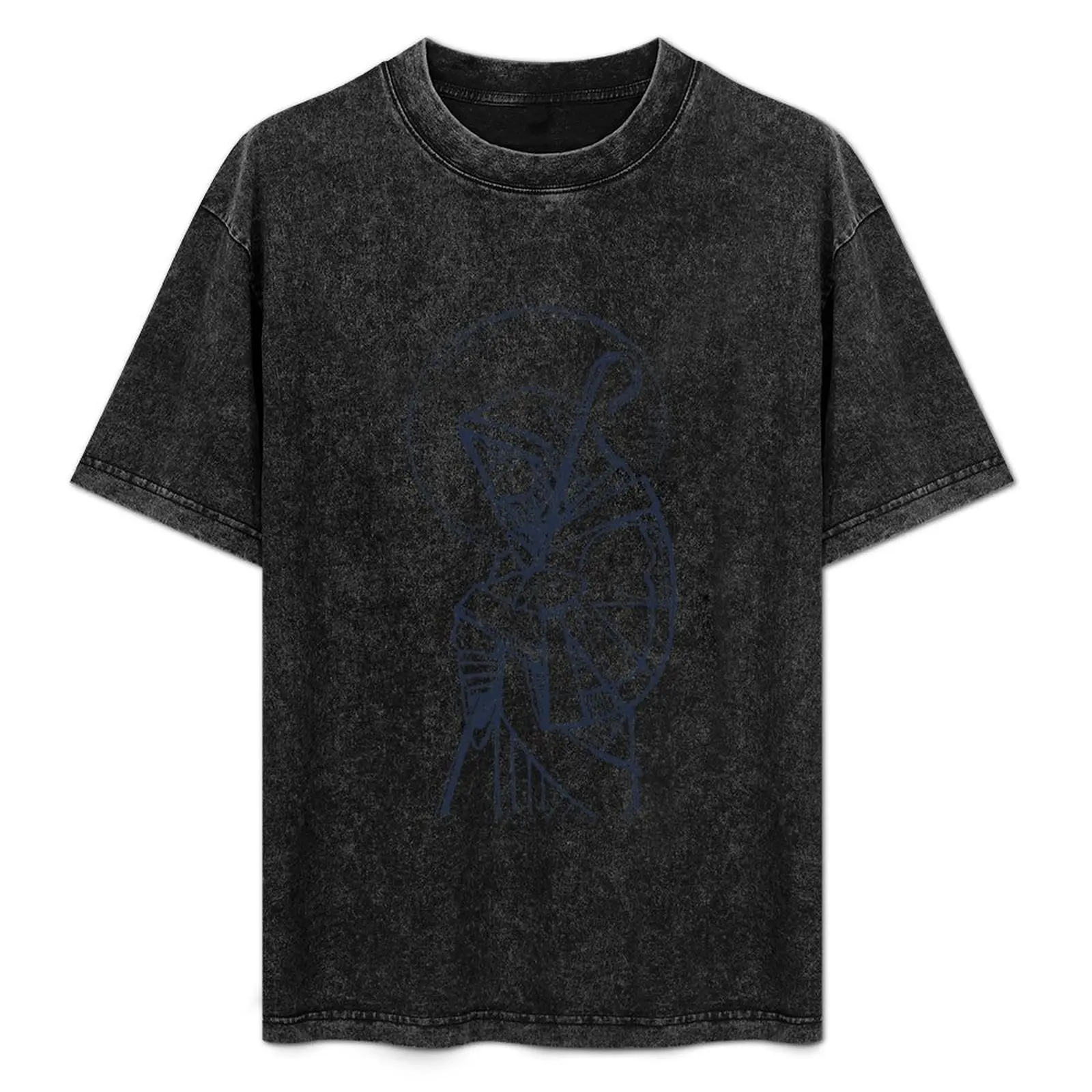 

Jesus Christ Good Shepherd ink illustration T-Shirt Soft Casual Short Sleeve Cotton Tee