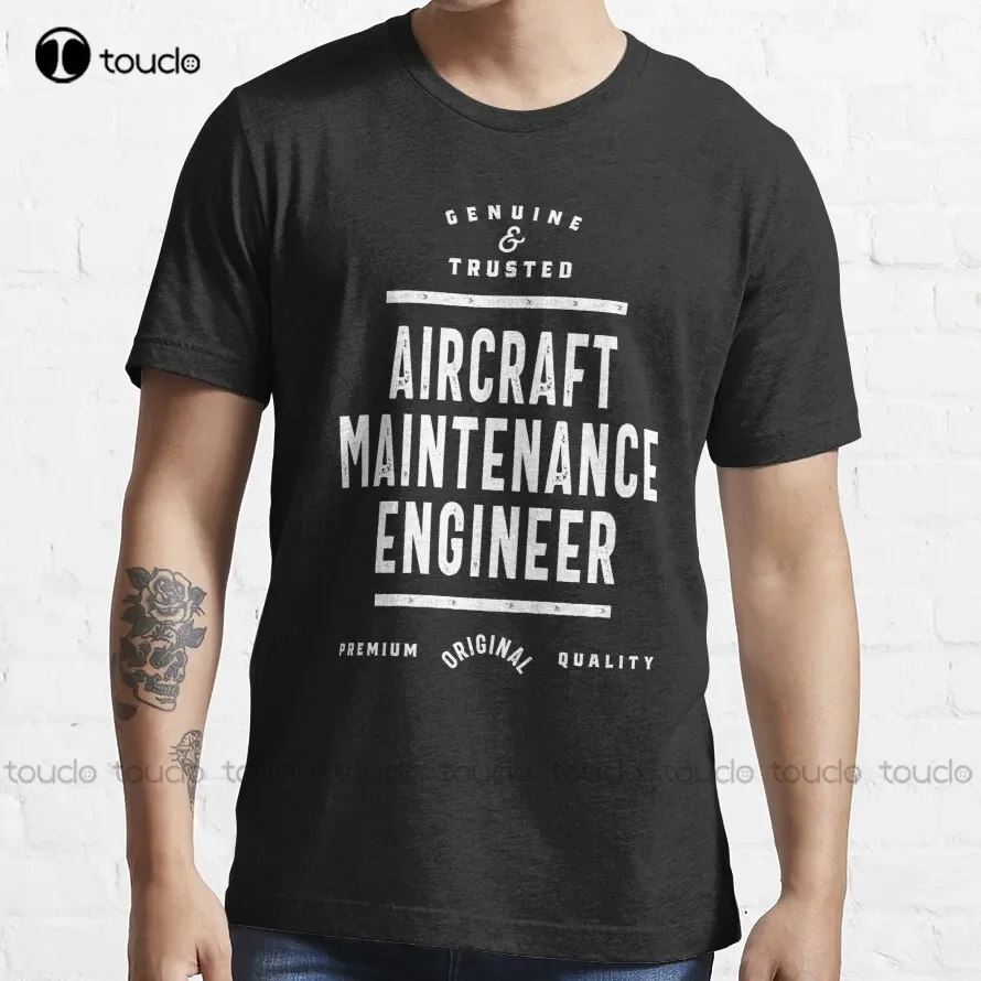 Aircraft Maintenance Engineer Gift Funny Job Title Profession Birthday Idea Trending T-Shirt 100% Cotton Tshirts Men Xs-5Xl New