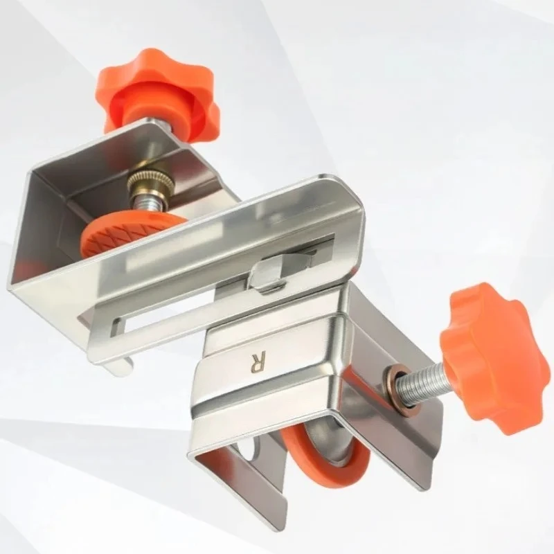 

Large Drawer Panel Bidirectional Panel Mounting Fixture Installation Clip Set No Handle Needed